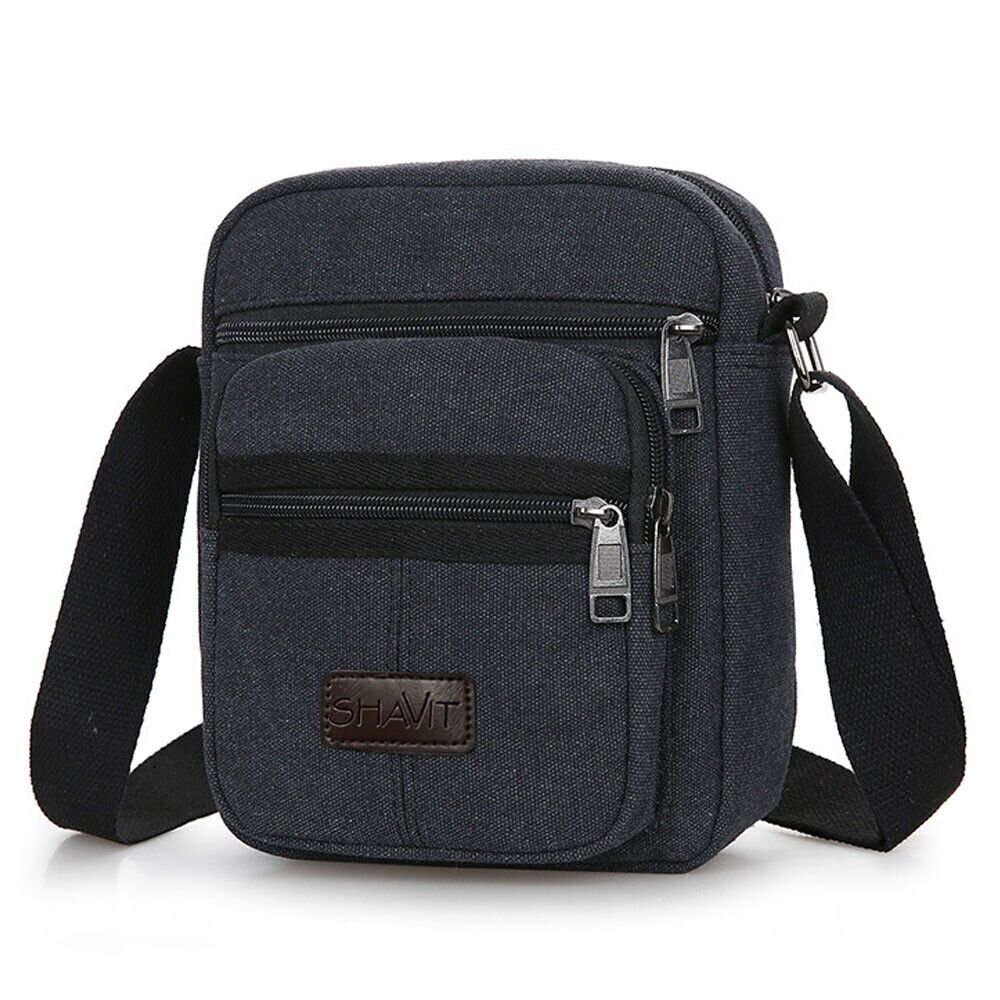 Messenger Bag Shoulder Bag Crossbody Canvas Bags Casual Satchel Vintage Bag - InspiredGrabs.com