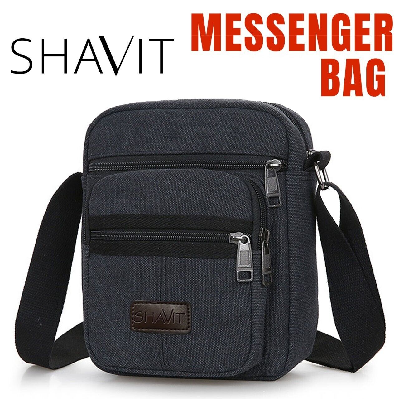 Messenger Bag Shoulder Bag Crossbody Canvas Bags Casual Satchel Vintage Bag - InspiredGrabs.com