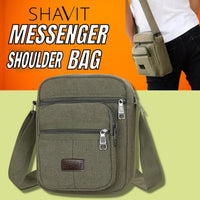 Thumbnail for Messenger Bag Shoulder Bag Crossbody Canvas Bags Casual Satchel Vintage Bag - InspiredGrabs.com