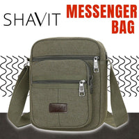 Thumbnail for Messenger Bag Shoulder Bag Crossbody Canvas Bags Casual Satchel Vintage Bag - InspiredGrabs.com