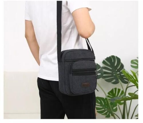 Messenger Bag Shoulder Bag Crossbody Canvas Bags Casual Satchel Vintage Bag - InspiredGrabs.com