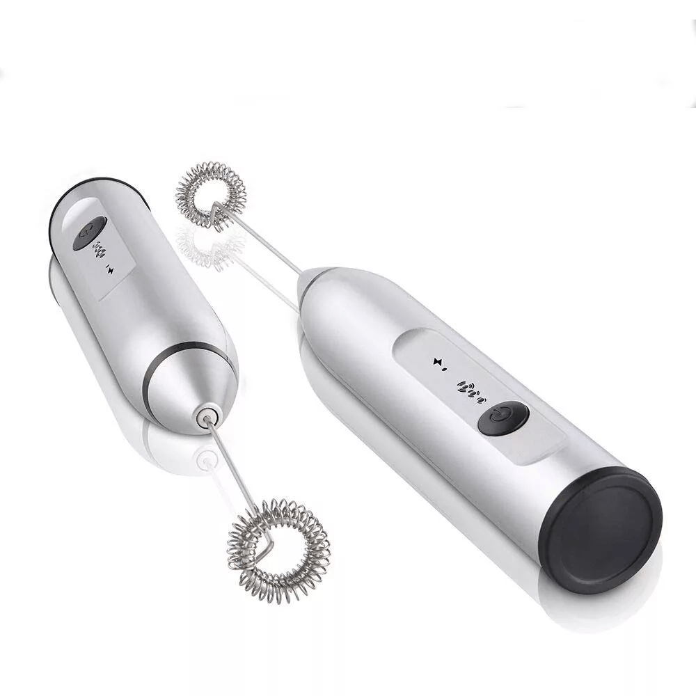 Milk Frother Electric Egg Beater USB Charging Mixer for Coffee Drink Portable - InspiredGrabs.com