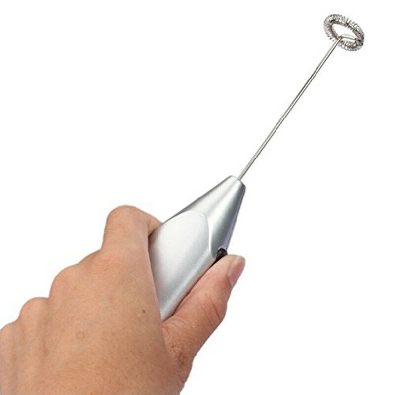 Mini Handle Electrical Stirrer Practical Milk Drink Coffee Hand Whisk Mixer Electric Egg Beater Frother Foamer Kitchen Tool - InspiredGrabs.com