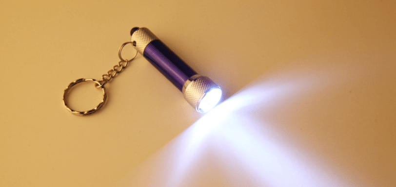 Mini Keychain Light Emergency Night Light Camping Flashlight Portable LED Torch Aluminum Keyring - InspiredGrabs.com