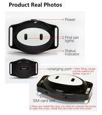Thumbnail for Mini Waterproof Dog GPS Tracker for Pets with Collar Original Box 4 Frequency GPRS GPS LBS Location Free APP - InspiredGrabs.com