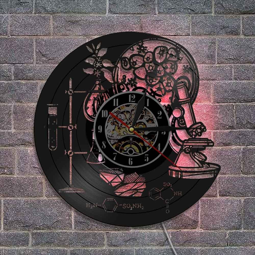 Modern Minimalist Vinyl Wall Art Wall Clock - InspiredGrabs.com