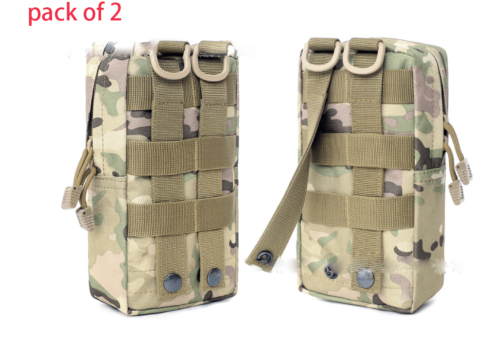 Molle Pouches EDC Utility Pouch Gadget Gear Bag Military Vest Waist Pack Water-resistant Compact Bag - InspiredGrabs.com