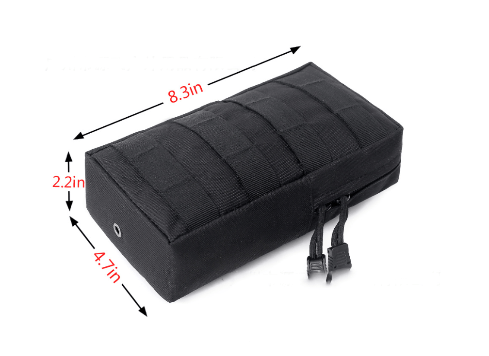 Molle Pouches EDC Utility Pouch Gadget Gear Bag Military Vest Waist Pack Water-resistant Compact Bag - InspiredGrabs.com