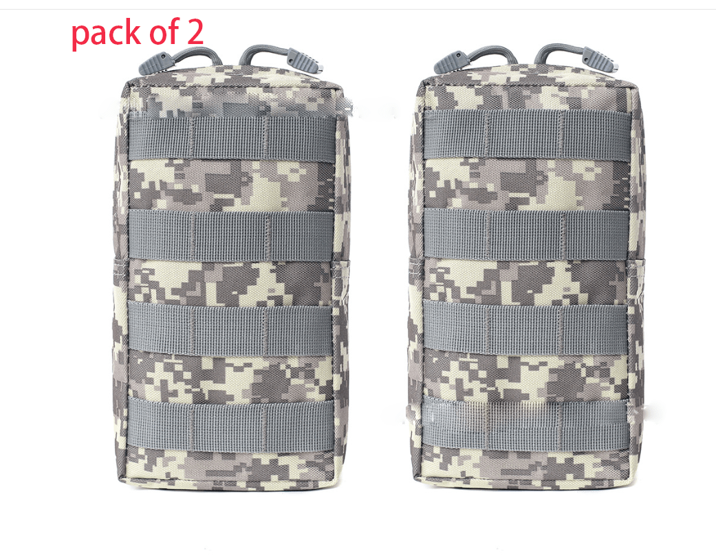 Molle Pouches EDC Utility Pouch Gadget Gear Bag Military Vest Waist Pack Water-resistant Compact Bag - InspiredGrabs.com