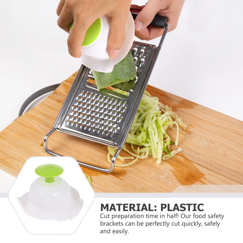 Multifunctional Food Safety Rack Food Slicing Knife Finger Protection Device - InspiredGrabs.com