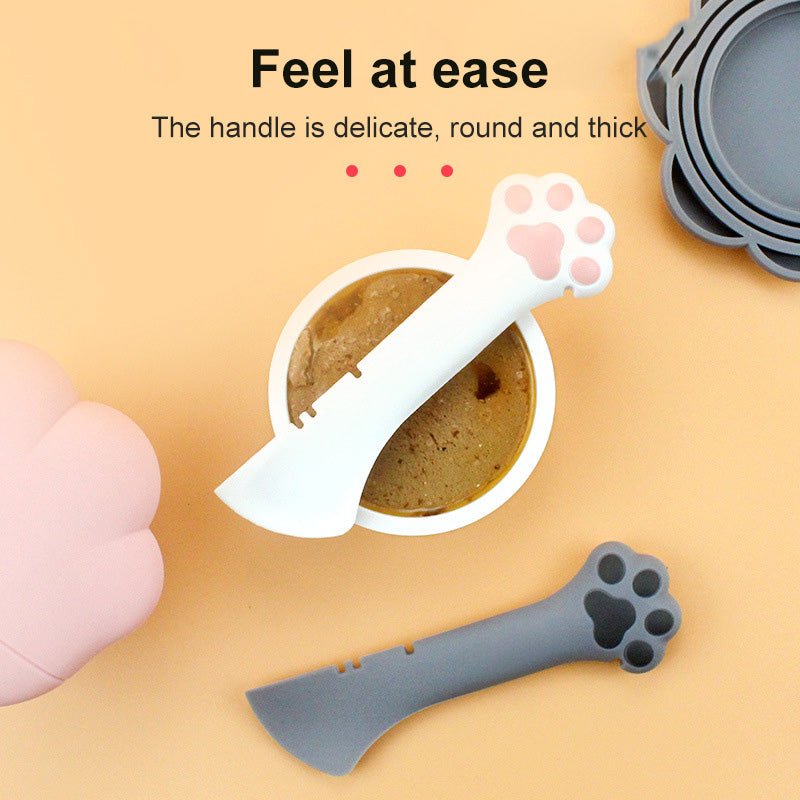 Multifunction Pet Canned Spoon Jar Opener Puppy Feeding Mixing Wet Dry Scoop Cat Dog Accessories Feeder Shovel Pets Tableware Multifunction Pet Canned Spoon Jar Opener Puppy Feeding Mixing Wet Dry Sco - InspiredGrabs.com