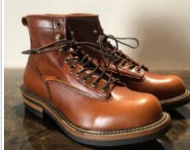 Non-slip Leather Martin Boots - InspiredGrabs.com