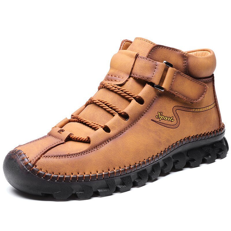 Outdoor Leisure Leather Boots - InspiredGrabs.com