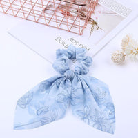 Thumbnail for Pearl Pendant Large Intestine Ring Hair Band Women's Hair Knot Knotted Big Bow Hair Rope - InspiredGrabs.com