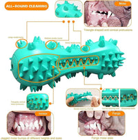 Thumbnail for Pet Dog Cleaning Chew Toys for Aggressive Dogs Rubber Molar Stick Dog Oral Teeth - InspiredGrabs.com