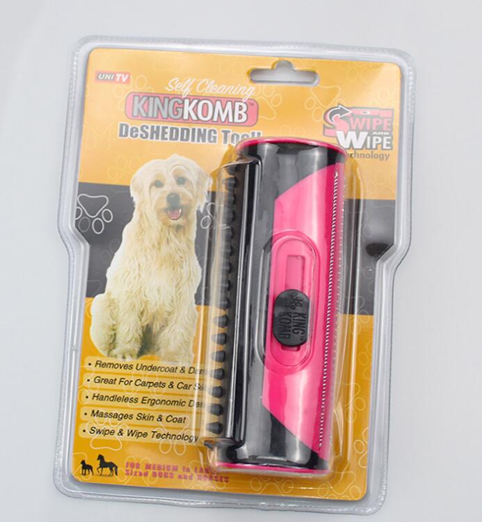 Pet Dog Hair Comb Lint Roller Dog Cat Puppy Cleaning Brush Cats Hair Sofa Carpet Cleaner Brushes Pet Supplies Comb - InspiredGrabs.com