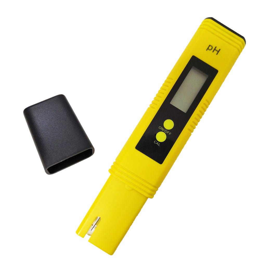 PH Meter 0.01 PH Battery Powder High Precision Water Quality EC Tester 0-14 PH Measurement Range for Aquarium Swimming Pool Digital Electric PH Meter LCD Tester Pocket Hydroponics Aquarium Water Test - InspiredGrabs.com