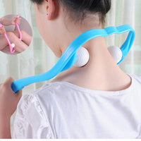 Thumbnail for Plastic Pressure Point Therapy Neck Massager Relieve Hand Roller Neck Massager for Neck Shoulder Trigger Point - InspiredGrabs.com