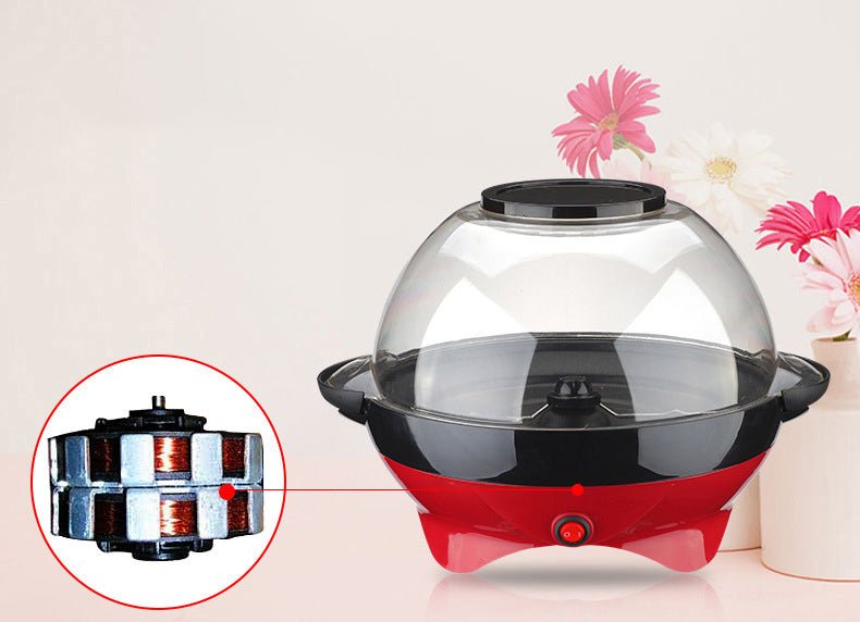 Pop some popcorn in style with the Electric Popcorn Popper Machine! - InspiredGrabs.com