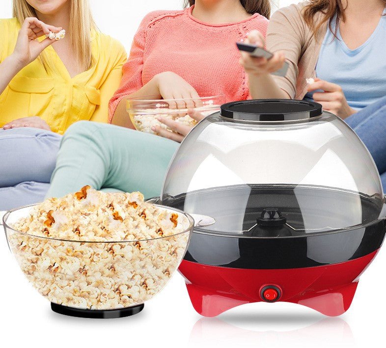 Pop some popcorn in style with the Electric Popcorn Popper Machine! - InspiredGrabs.com