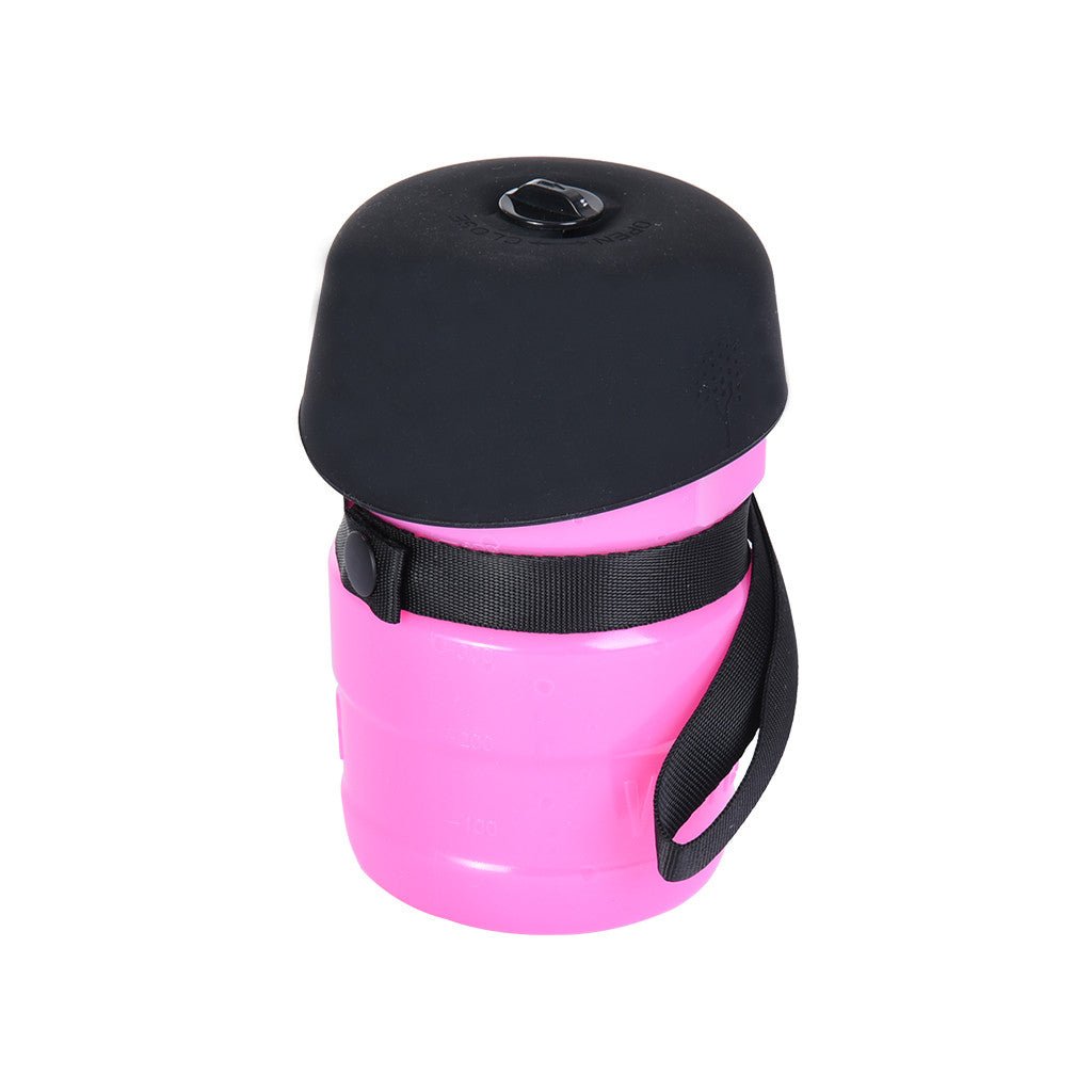 Dog Travel Kettle Portable Kettle Pet Outdoor Drinking Water Accompanying Cup - InspiredGrabs.com