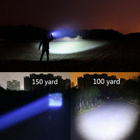 Thumbnail for Portable Mini Flashlight LED ZOOM Torch Hunting Zoomable Flashlight Torch Light - InspiredGrabs.com