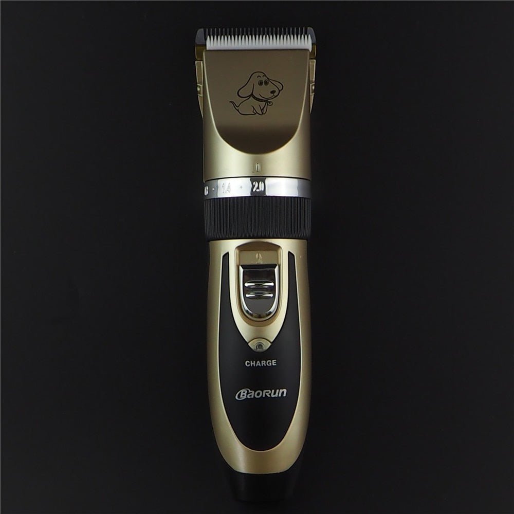 Professional Electric Pet Dog Hair Trimmer Rechargeable Animal Grooming Clippers Cat Shaver Haitcut Machine 110-240V AC - InspiredGrabs.com