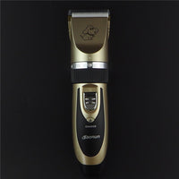 Thumbnail for Professional Electric Pet Dog Hair Trimmer Rechargeable Animal Grooming Clippers Cat Shaver Haitcut Machine 110-240V AC - InspiredGrabs.com