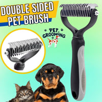 Thumbnail for Professional Pet Grooming Tool 2 Sided Undercoat Dog Cat Shedding Comb Brush Pet - InspiredGrabs.com