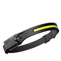 Thumbnail for COB LED Induction Riding Headlamp Flashlight USB Rechargeable Waterproof Camping Headlight with All Perspectives Hunting Light - InspiredGrabs.com