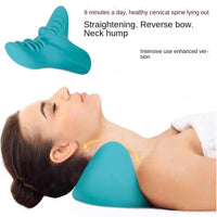 Thumbnail for Cervical Spine Massage Pillow Gravity Acupressure Neck Massager Cervical Spine Pillow Neck Shoulder Massage Pillow Home Traction Corrector - InspiredGrabs.com