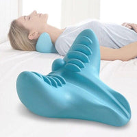 Thumbnail for Cervical Spine Massage Pillow Gravity Acupressure Neck Massager Cervical Spine Pillow Neck Shoulder Massage Pillow Home Traction Corrector - InspiredGrabs.com