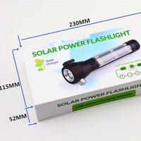 Thumbnail for Rescue Solar Energy Safety Hammer Flashlight - InspiredGrabs.com