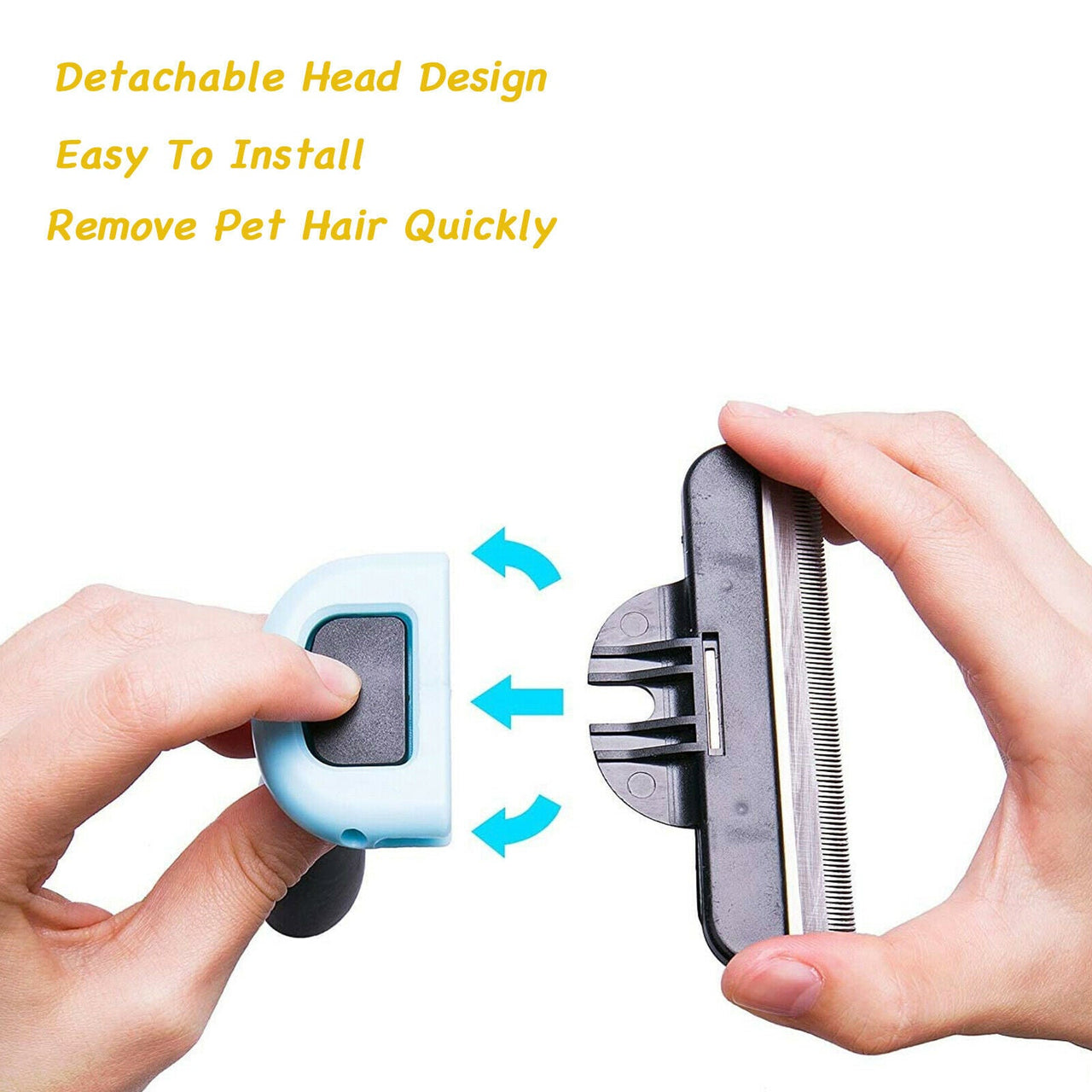 Pet Dog Cat Grooming Comb Brush Trimmer Tool Undercoat Rake Dematting Deshedding - InspiredGrabs.com