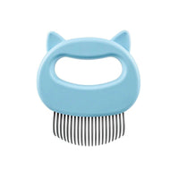 Thumbnail for 3-color Pet Cat Dog Massage Brush Shell Shaped Handle Pet Grooming Massage Tool to Remove Loose Hairs Dogs Cats Pet Supplies - InspiredGrabs.com