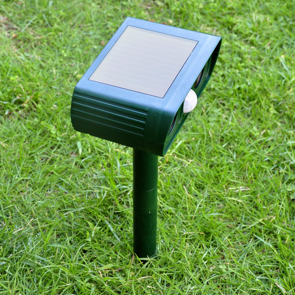 Revolutionize your outdoor experience with our New Energy Solar Ultrasonic Driver. - InspiredGrabs.com