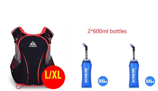 Running Water Bag Backpack Sports Vest - InspiredGrabs.com