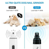 Thumbnail for Pet Dog Cat Nail Paws Grinder Trimmer Tool Grooming Care Clipper Electric Kit - InspiredGrabs.com