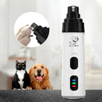 Thumbnail for Pet Dog Cat Nail Paws Grinder Trimmer Tool Grooming Care Clipper Electric Kit - InspiredGrabs.com