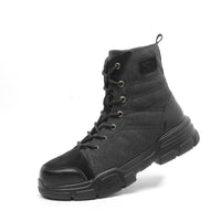 Thumbnail for Safety Shoes Steel Toe Cap High-top Work Protective Labor Insurance Shoes - InspiredGrabs.com