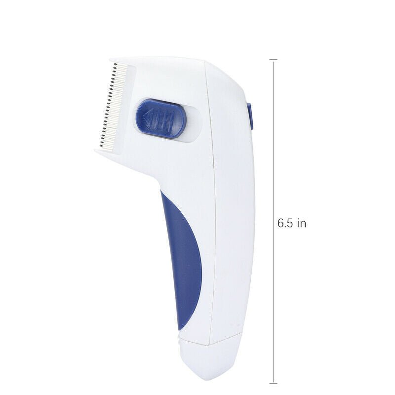 Anti Lice Flea Electric Comb Pet Head Lice Removal Killer Brush Treatment Tool - InspiredGrabs.com