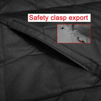 Thumbnail for Seat Cover Rear Back Car Pet Dog Travel Waterproof Bench Protector Luxury -Black - InspiredGrabs.com