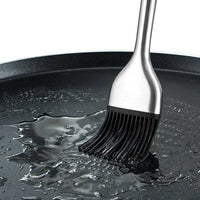 Thumbnail for Silicon Oil Brush with Stainless Steel Handle - InspiredGrabs.com