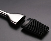 Thumbnail for Silicon Oil Brush with Stainless Steel Handle - InspiredGrabs.com