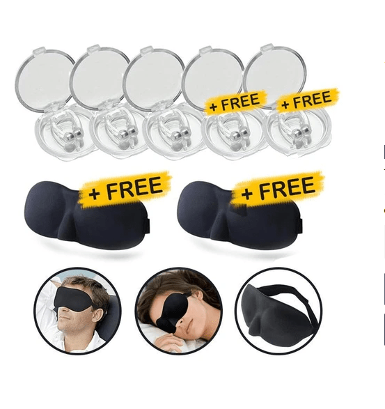 Silicone Magnetic Anti-snore Stop Snoring Nose Clip Sleep Tray Sleeping Aid Apnea Guard Night Device - InspiredGrabs.com