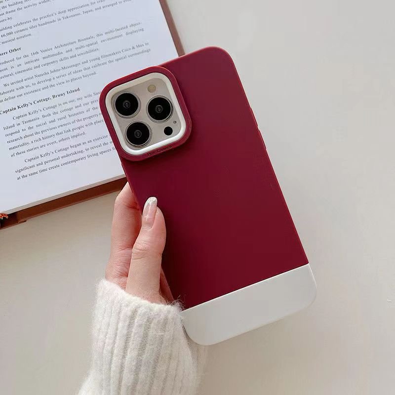 Simple Color Contrast Men's and Women's Phone Cases - InspiredGrabs.com