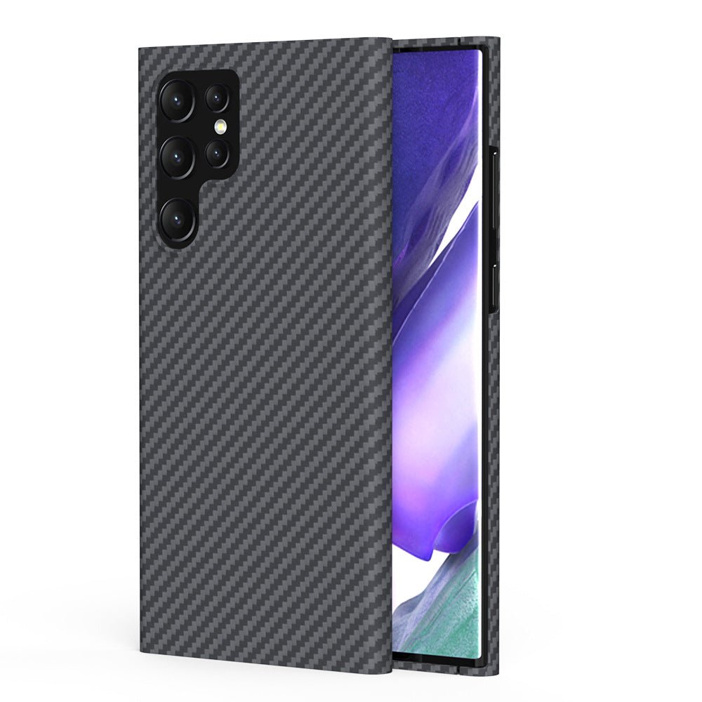 Sleek and Lightweight Mobile Phone Case made with Kevlar Carbon Fiber - InspiredGrabs.com