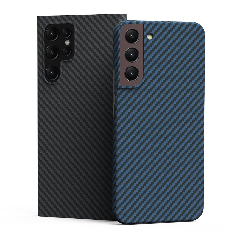 Sleek and Lightweight Mobile Phone Case made with Kevlar Carbon Fiber - InspiredGrabs.com