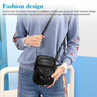 Thumbnail for Small Cell Phone Purse Wallet Shoulder Bag Case Cross-body Pouch Handbag Women - InspiredGrabs.com