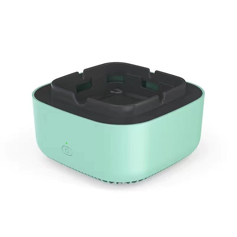 Smoke Removal Air Purification Ashtray Anion Purification Practical Automatic Purifier Ashtray Portable Gadgets for Car Ashtray - InspiredGrabs.com